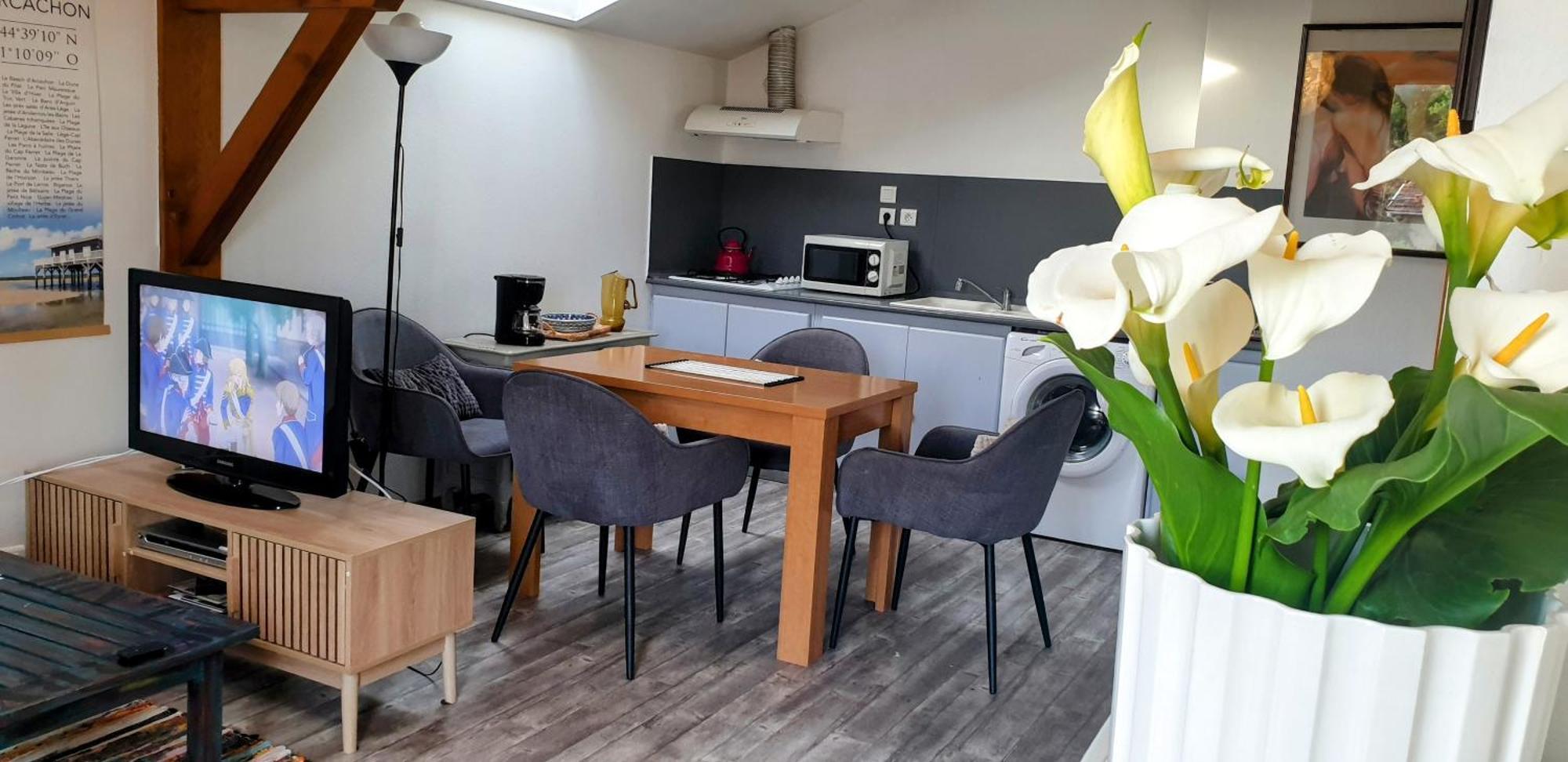 Chambres Du Petit Bonheur Biscarrosse Rom bilde